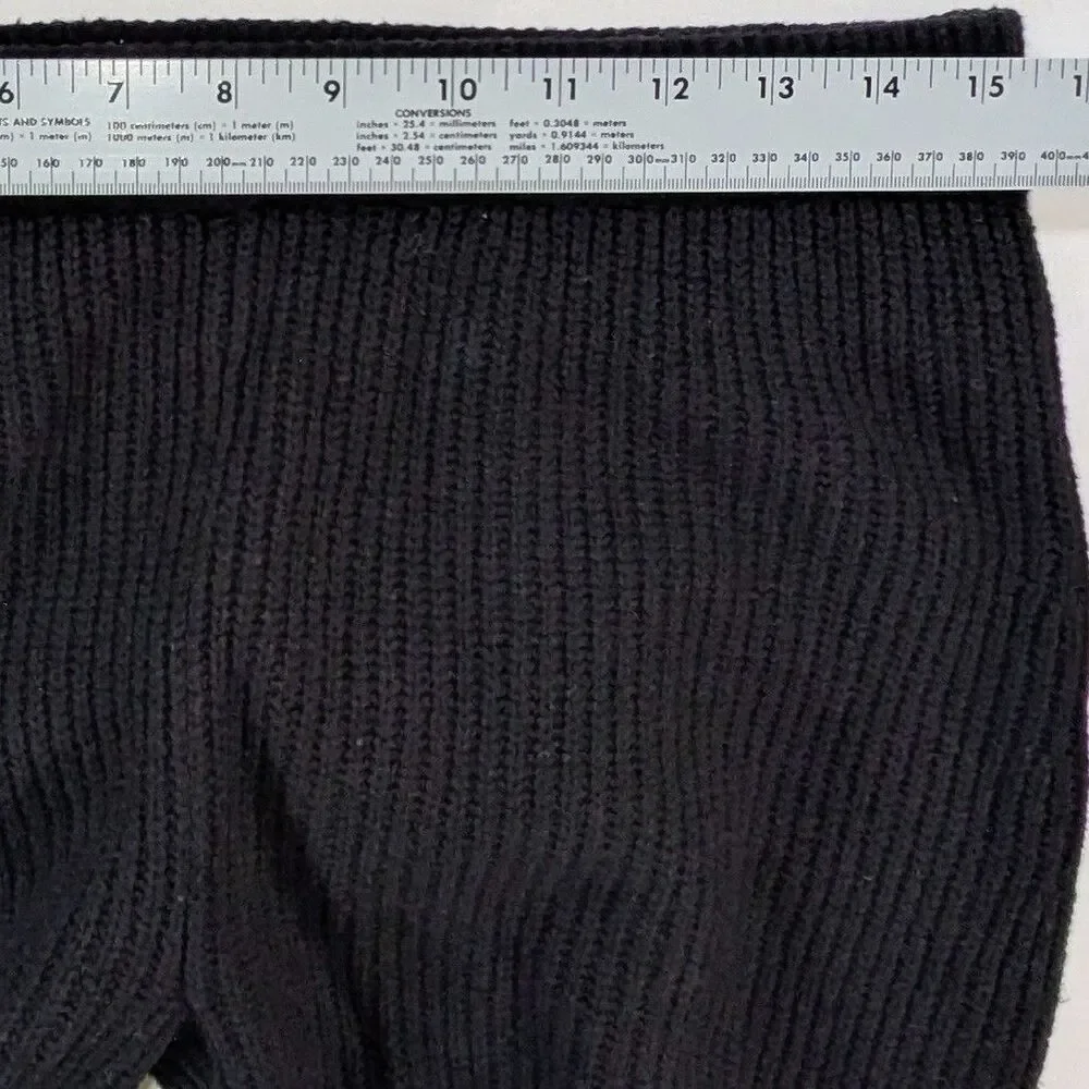 Gap Lounge Pants Women’s Size medium petite black Wide Leg athleisure